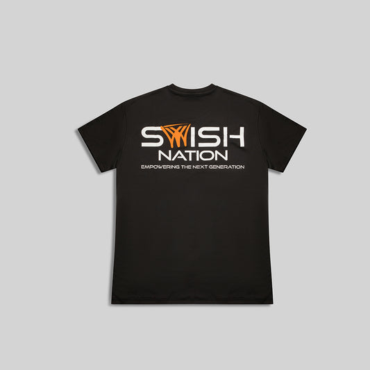 Hoops Hero Player Training Tee - Black