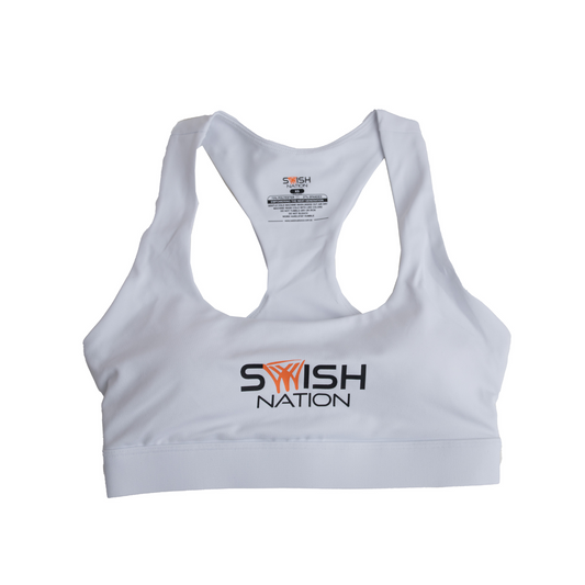 SwishFit Sports Bra - White