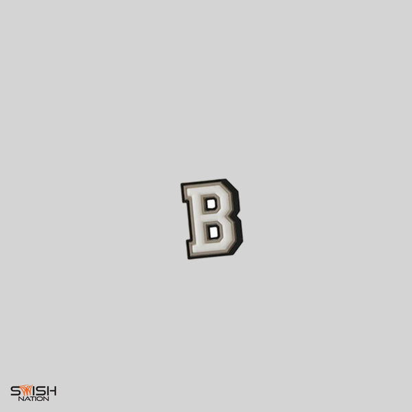 B - "Baller's Dream" White Jibbitz Charm