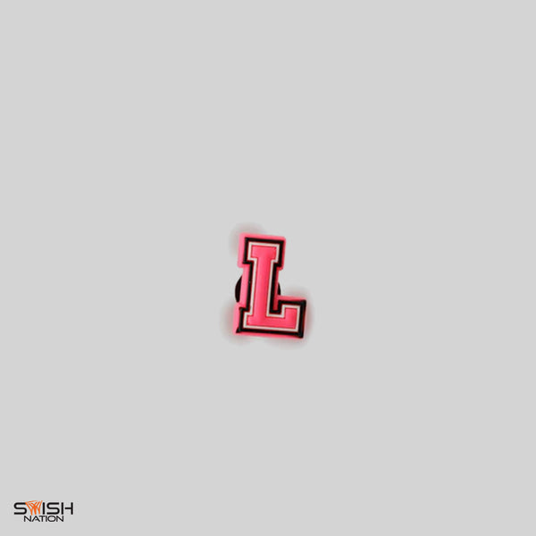 L - "Layup Legend" Hot Pink Jibbitz Charm