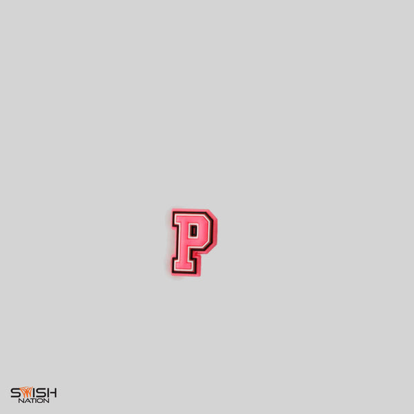 P - "Point Guard Prodigy" Hot Pink Jibbitz Charm
