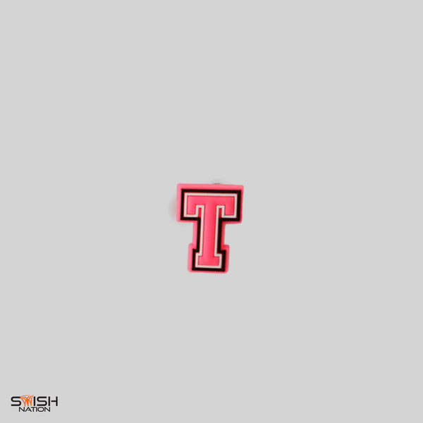 T - "Three-Point Sniper" Hot Pink Jibbitz Charm